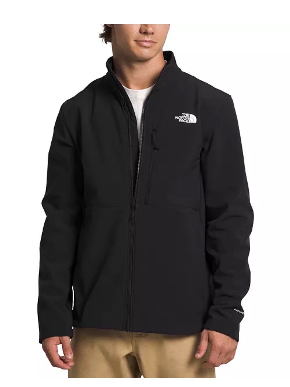 The North Face Men's Apex Bionic  Black Softshell Jacket - Full-Zip NWT
